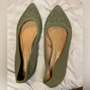 Madden Girl Sage Green Women's flats